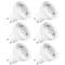 Luxrite MR16 LED Light Bulbs 6.5W (50W Equivalent) 500LM 3000K Soft White Dimmable GU10 Base 6-Pack LR21501-6PK - alternate 1